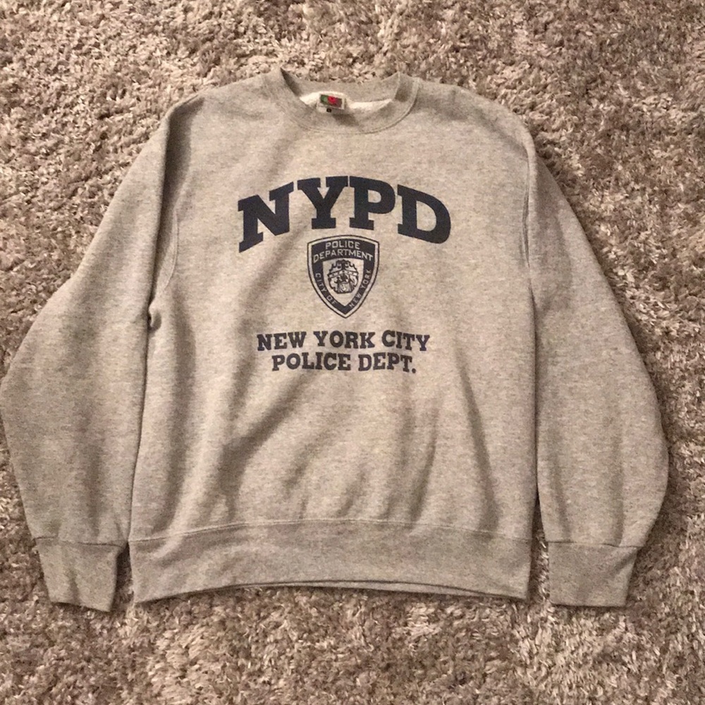 Vintage NYPD Pullover!